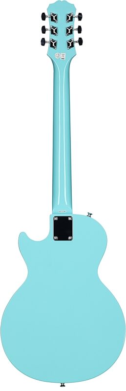 Epiphone Les Paul SL Electric Guitar Starter Pack (with Gig Bag), Pacific Blue, Full Straight Back