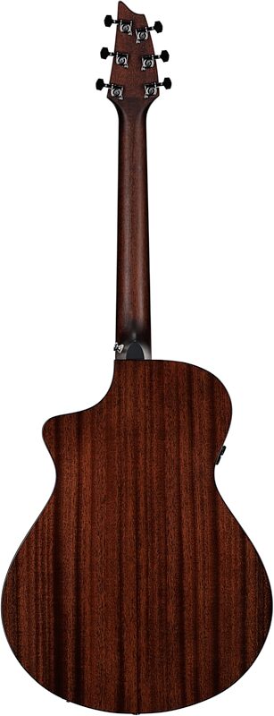 Breedlove Organic Pro Wildwood Concert CE Acoustic-Electric Guitar (with Gig Bag), Suede, Full Straight Back