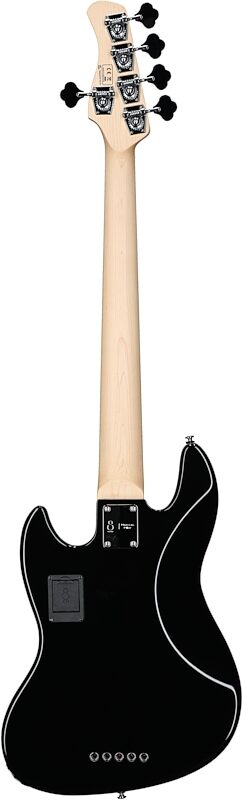 Sire Marcus Miller V7 5-String Electric Bass, Black, Full Straight Back