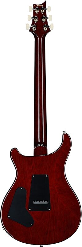 PRS Paul Reed Smith S2 Custom Color 24 Electric Guitar (with Gig Bag), Dark Cherry Sunburst, Full Straight Back