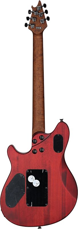EVH Eddie Van Halen WG Wolfgang Standard Exotic Electric Guitar, with Maple Fingerboard, Exotic Black Walnut, Full Straight Back