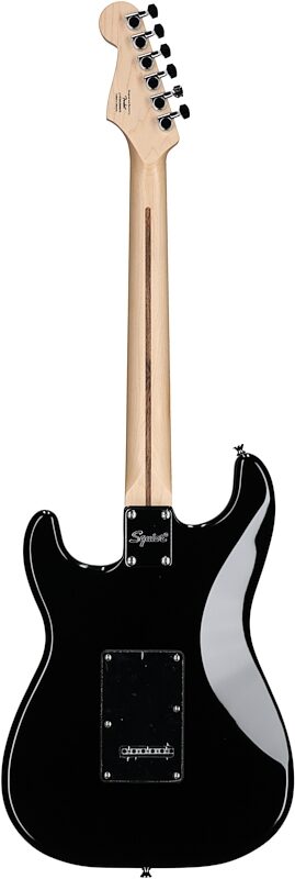 Squier Sonic Stratocaster HSS Electric Guitar, Black, Full Straight Back
