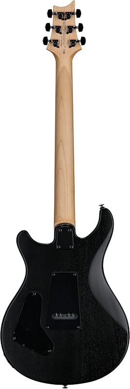 PRS SE Swamp Ash CE24 Sandblasted Limited Edition Electric Guitar (with Gig Bag), Sandblasted Blue, Full Straight Back