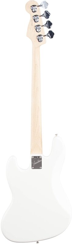 Fender American Performer Jazz Bass Electric Bass Guitar, Rosewood Fingerboard (with Gig Bag), Arctic White, Full Straight Back