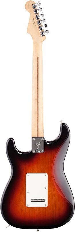 Fender Player Stratocaster Electric Guitar (Pau Ferro Fingerboard), 3-Color Sunburst, Full Straight Back