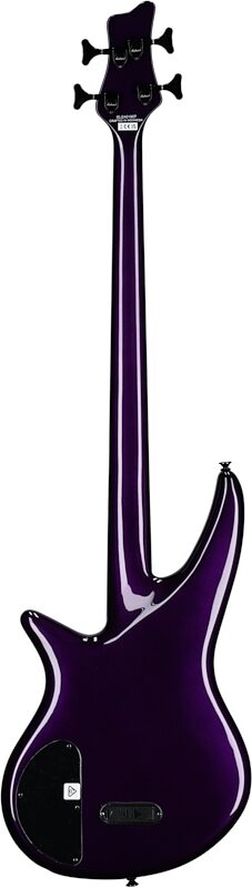 Jackson X Series Spectra SBX IV Electric Bass, Deep Purple, Full Straight Back