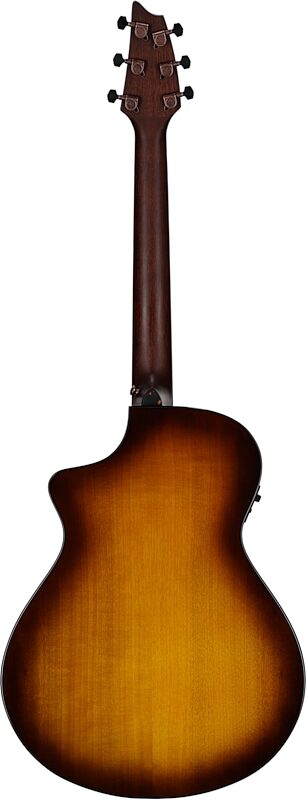 Breedlove ECO Pursuit Exotic S Concert CE Acoustic-Electric Guitar, Myrtlewood, Full Straight Back