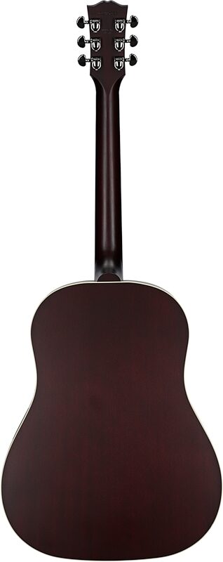 Gibson Limited Edition J-45 Special Acoustic-Electric Guitar (with Gig Bag), Wine Red, Full Straight Back