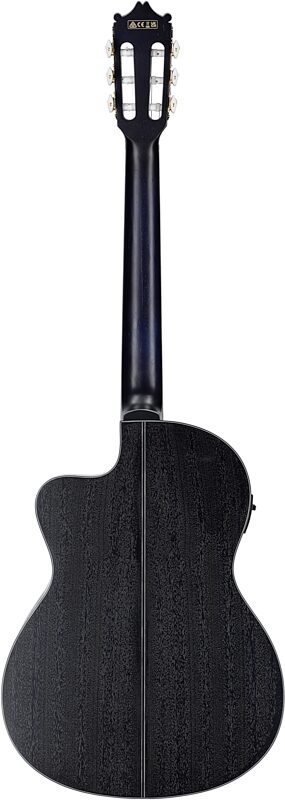 Ibanez GA5FMTCE Acoustic-Electric Classical Guitar, Open Pore Berry, Open Box (Very Good), Full Straight Back