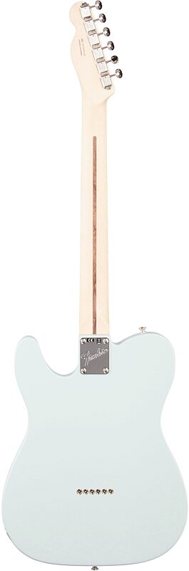 Fender American Performer Telecaster Electric Guitar, Rosewood Fingerboard (with Gig Bag), Satin Sonic Blue, Full Straight Back