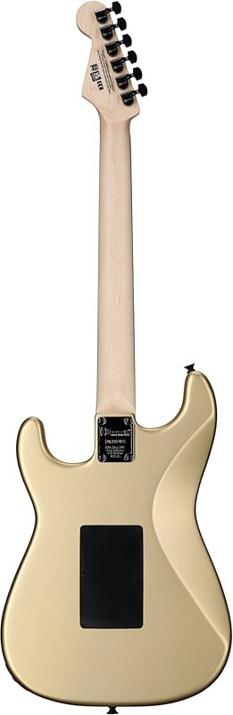 Charvel Pro-Mod So-Cal Style 1 HSS FR Electric Guitar, Pharaoh&#039;s Gold, Full Straight Back