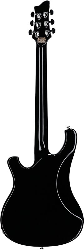 Schecter Stargazer 6 Electric Guitar, Gloss Black, Full Straight Back