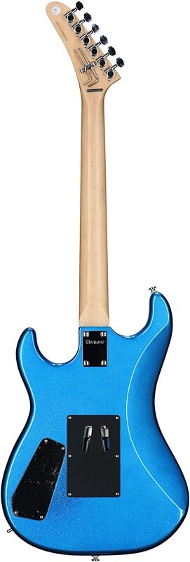 Kramer Baretta Custom Graphics Series Electric Guitar (with Soft Case), Hot Rod, Full Straight Back