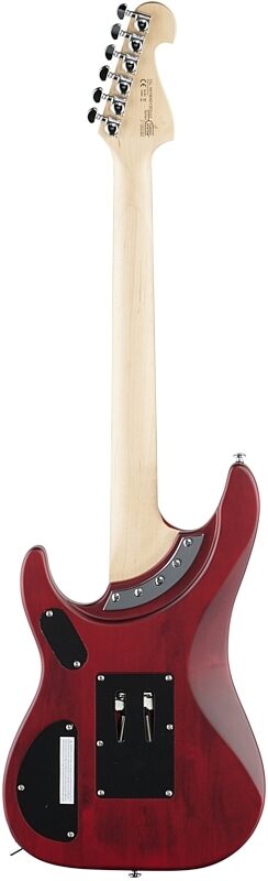 Washburn Nuno Bettancourt N24 Electric Guitar (with Gig Bag), Vintage Padauk Matte Stain, Blemished, Full Straight Back