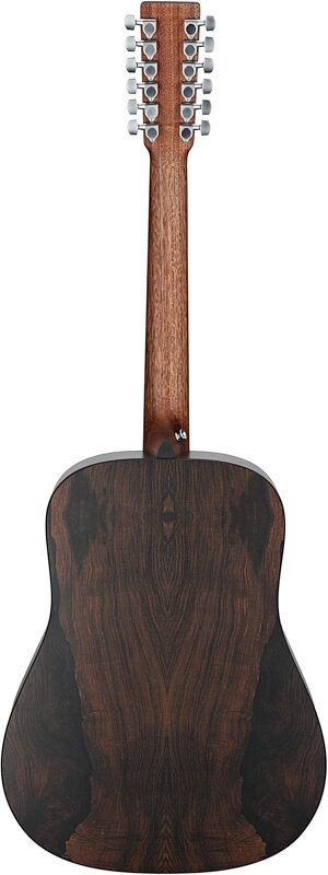 Martin D-X2E Brazilian Acoustic-Electric Guitar, 12-String (Left-Handed), New, Full Straight Back