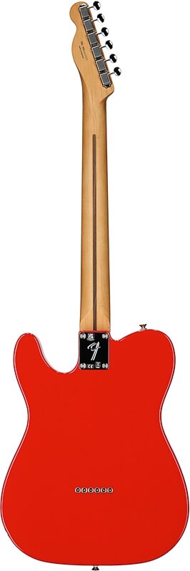 Fender Player II Telecaster Electric Guitar, with Maple Fingerboard, Coral Red, Full Straight Back