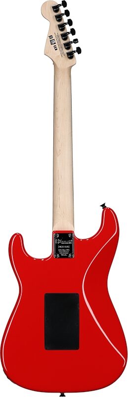 Charvel Pro-Mod So-Cal Style 1 HSS FR Electric Guitar, Ferrari Red, Full Straight Back