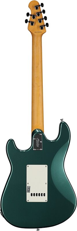 Sterling by Music Man CT30CHSS Cutlass HSS Electric Guitar, Sherwood Green, Full Straight Back