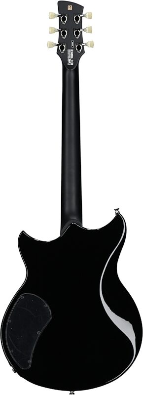 Yamaha Revstar Element RSE20 Electric Guitar, Black, Full Straight Back