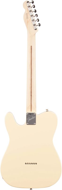 Fender American Performer Telecaster Electric Guitar, Maple Fingerboard (with Gig Bag), Vintage White, Full Straight Back