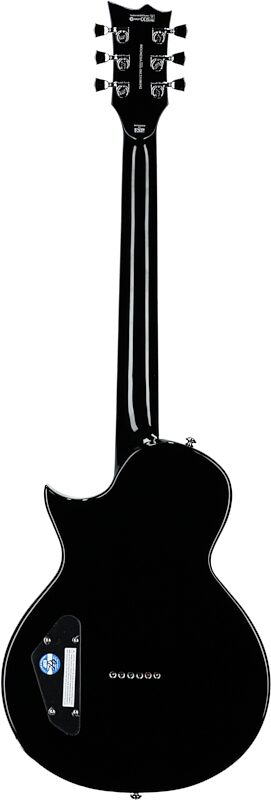 ESP LTD Deluxe EC-01FT Electric Guitar, Black, Blemished, Full Straight Back