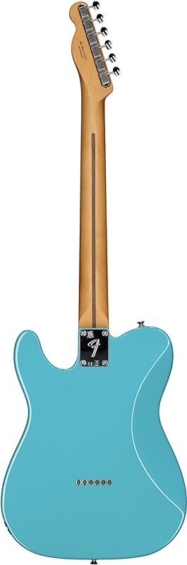 Fender Player II Telecaster HH Electric Guitar, with Rosewood Fingerboard, Aquatone Blue, Full Straight Back