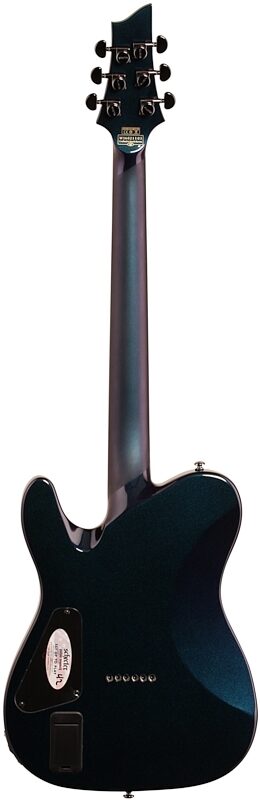 Schecter Hellraiser Hybrid PT Electric Guitar, Ultra Violet, Full Straight Back