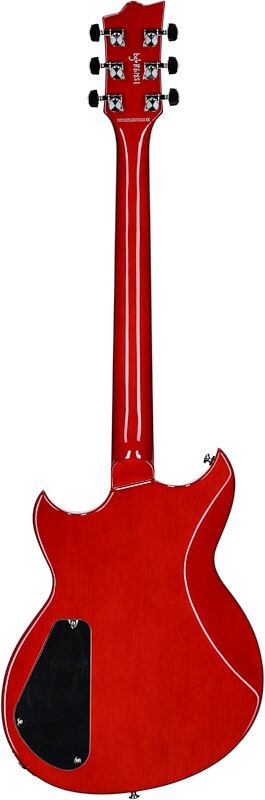 Reverend Sensei RA Electric Guitar, Transparent Cherry, Full Straight Back