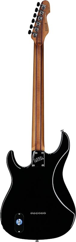 ESP LTD SN-1 Baritone Electric Guitar, Black, Full Straight Back
