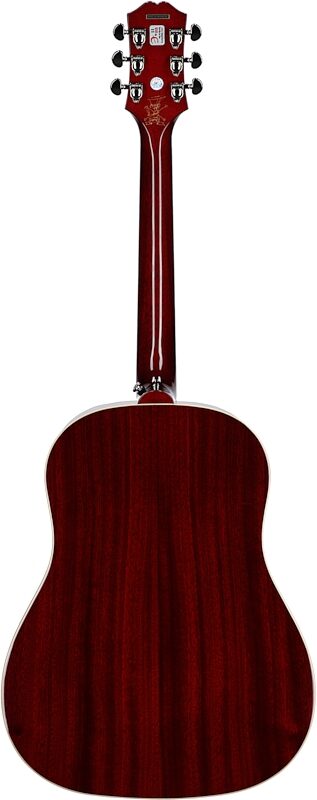 Epiphone Slash J-45 Acoustic-Electric Guitar (with Case), Vermillion Burst, Full Straight Back