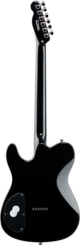Fender Custom Telecaster FMT HH Electric Guitar, with Laurel Fingerboard, Black Cherry Burst, USED, Blemished, Full Straight Back