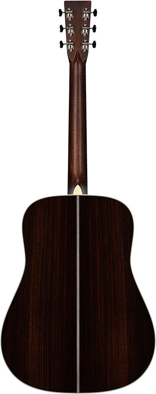 Martin HD-28 Redesign Acoustic Guitar (with Case), Natural, Full Straight Back