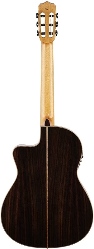 Cordoba Fusion Orchestra CE Classical Acoustic-Electric Guitar, Solid Canadian Cedar Top, Full Straight Back