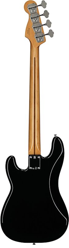 Fender Vintera II '50s Precision Electric Bass, Maple Fingerboard (with Gig Bag), Black, Full Straight Back