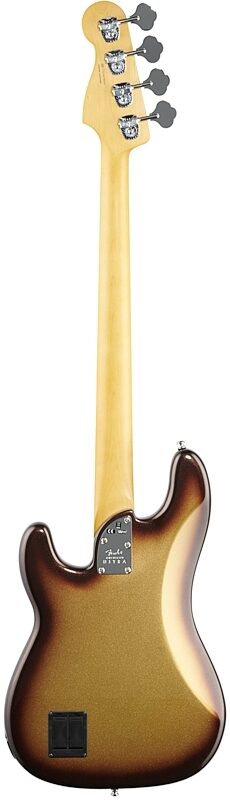 Fender American Ultra Precision Electric Bass, Rosewood Fingerboard (with Case), Mocha Burst, Full Straight Back