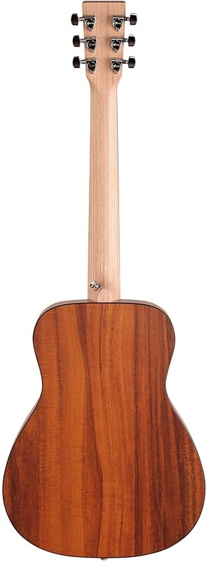 Martin LXK2 Little Martin X Series Koa Acoustic Guitar (with Gig Bag), Natural, Full Straight Back