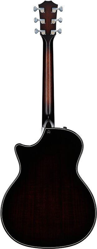 Taylor Builder's Edition 524ce Grand Auditorium Acoustic-Electric Guitar (with Case), Kona Burst, Full Straight Back