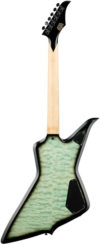 Wylde Audio Blood Eagle Electric Guitar, Left-Handed, Nordic Ice, Full Straight Back