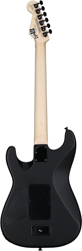 Charvel Jim Root Pro-Mod SD1 HH FR M Electric Guitar (with Gig Bag), Satin Black, Full Straight Back