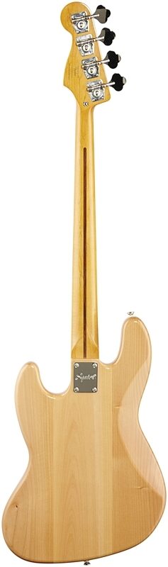 Squier Classic Vibe '70s Jazz Electric Bass, with Maple Fingerboard, Natural, Full Straight Back