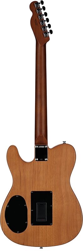 Fender Acoustasonic Standard Telecaster Acoustic-Electric Guitar, Aged Natural, Full Straight Back