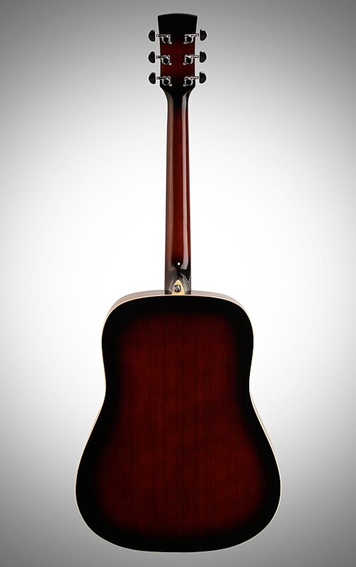 Ibanez PF15 Acoustic Guitar, Vintage Sunburst, Full Straight Back