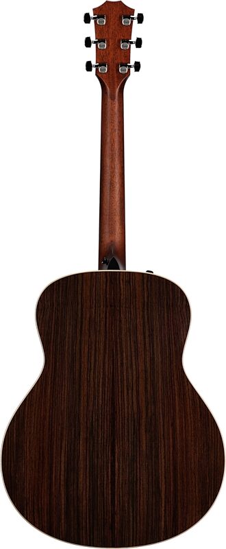 Taylor 818e Grand Orchestra Acoustic-Electric Guitar (with Case), Western Floral Hardshell Case, Full Straight Back