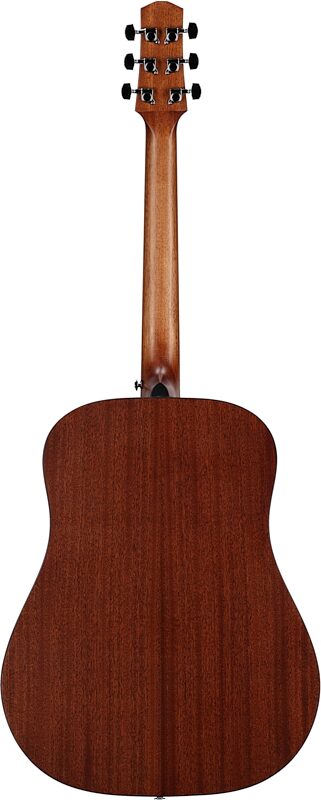 Ibanez AAD50 Artwood Advanced Acoustic Guitar, Transparent Charcoal, Full Straight Back