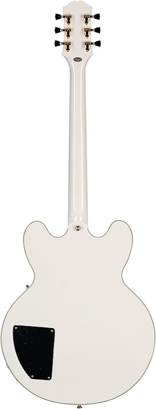 Epiphone B.B. King Lucille Electric Guitar (with EpiLite Case), Bone White, Full Straight Back