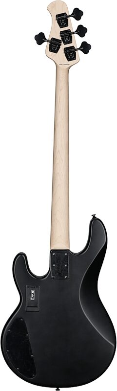 Sterling by Music Man Ray4HH Electric Bass Guitar, Stealth Black, Full Straight Back