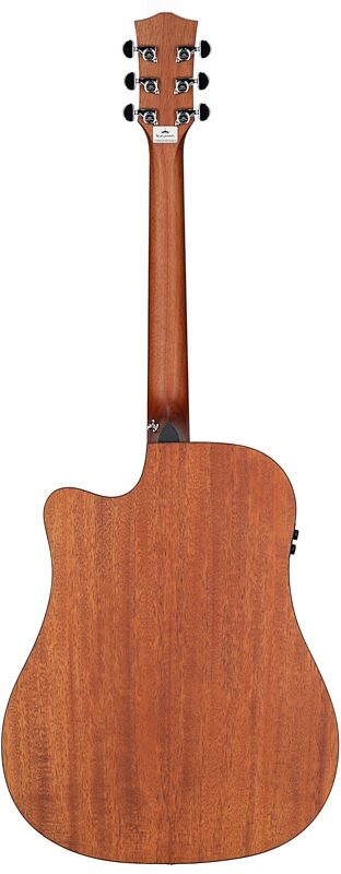 Kepma K3 Series D3-130 Acoustic-Electric Guitar, Sunburst Matte, with AcoustiFex K-10 Pickup, Full Straight Back