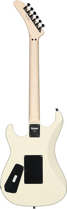 Kramer 1983 Baretta Reissue Electric Guitar (with Hard Case), Classic White, Rosewood Fretboard, Full Straight Back