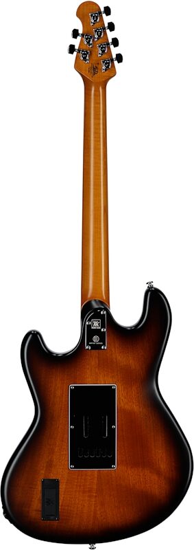 Ernie Ball Music Man Dustin Kensrue StingRay Electric Guitar, Deep Satin Burst, Full Straight Back