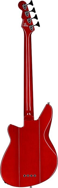 Reverend Sentinel Electric Bass, Transparent Cherry, Full Straight Back